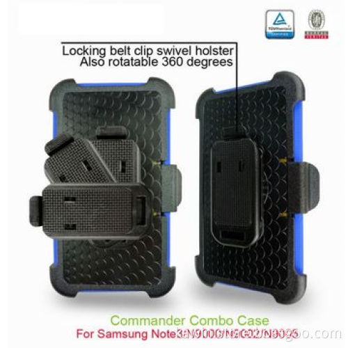 Commander 2-in-1 PC + Silicone Cover for Samsung Galaxy Note3